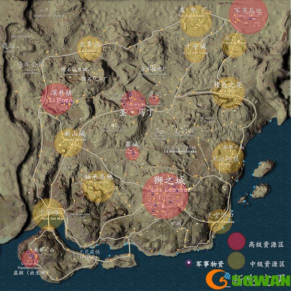 绝地求生沙漠地图攻略_绝地求生沙漠地图高级资源发布