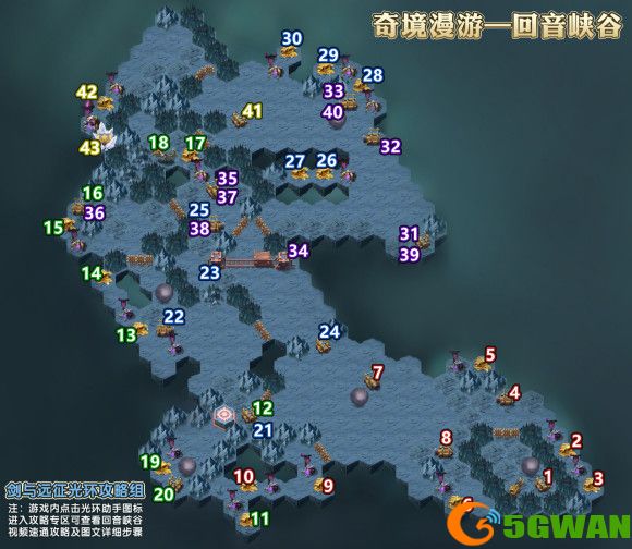 剑与远征2021回音峡谷怎么过？2021回音峡谷通关路线图片1