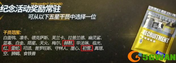 明日方舟二周年自选五星怎么选择？二周年自选五星最佳选择推荐图片2
