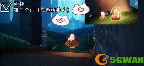 光遇集结季雨林季节蜡烛在哪里？集结季全暮土季节蜡烛位置坐标大全图片3
