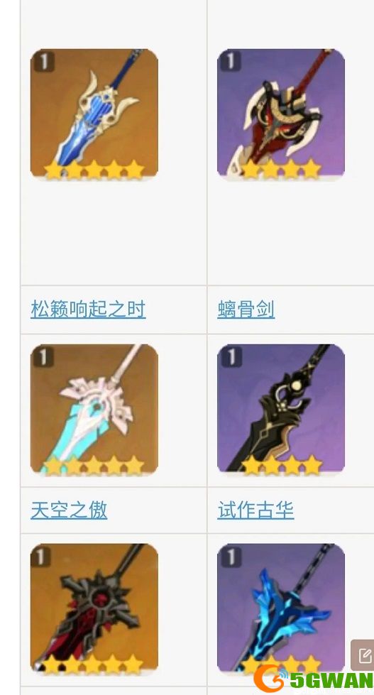 原神优菈最全培养攻略 优菈武器圣遗物搭配推荐图片3