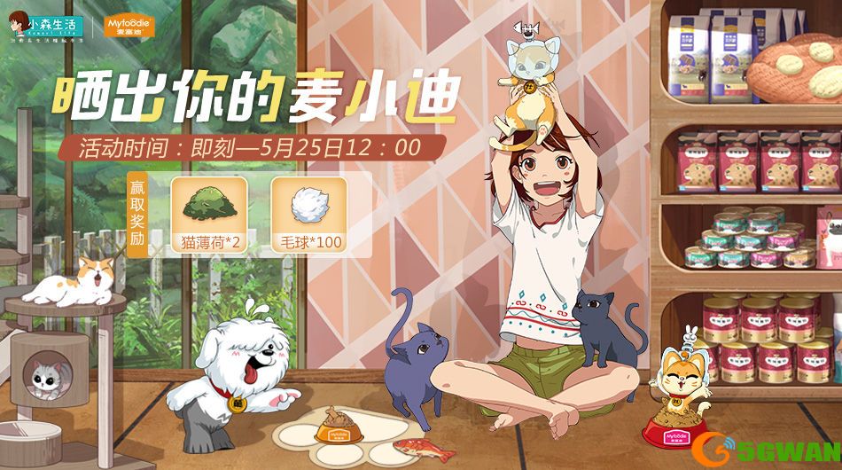 小森生活麦小迪怎么得？麦小迪猫粮获取方法图片1