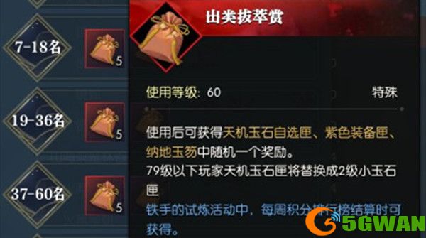 逆水寒铁手的试炼活动攻略 铁手的试炼活动奖励大全图片1