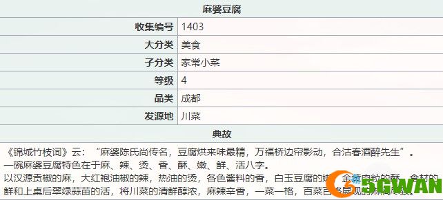 江湖悠悠麻婆豆腐食谱配方分享