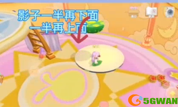 摩尔庄园魔法小屋二楼放家具方法分享