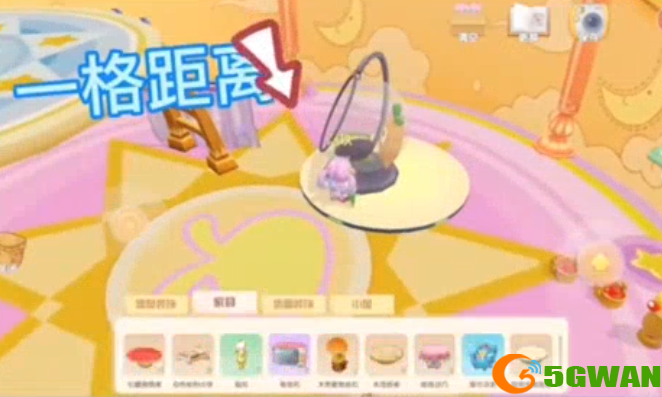 摩尔庄园魔法小屋二楼放家具方法分享