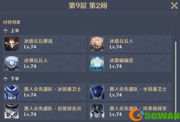 原神深境螺旋第二期满星攻略 1.6深境螺旋通关阵容推荐图片2