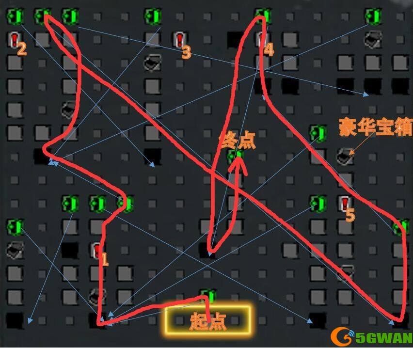 我的侠客迷雾域迷宫路线攻略分享