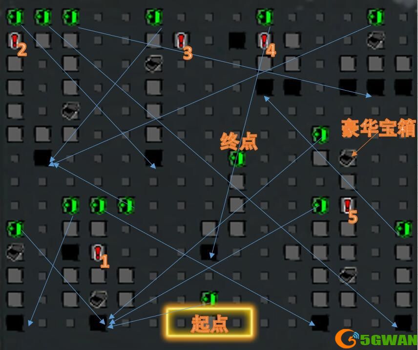 我的侠客迷雾域迷宫路线攻略分享