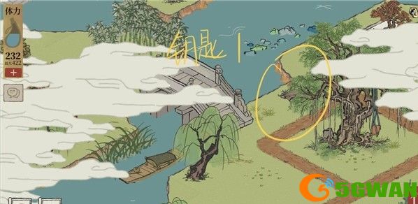 江南百景图钱塘春行宝箱在哪？杭州探险第四章钱塘春行宝箱钥匙位置一览图片2