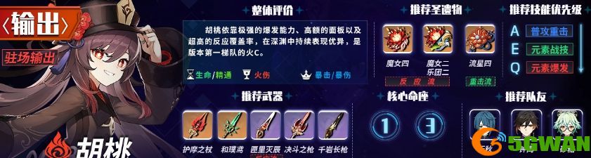 原神1.6主c排行榜 1.6版本主c角色强度排名推荐图片6