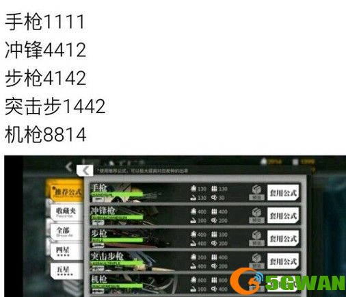 使命召唤手游人形制造公式一览 人形制造公式配方大全图片3