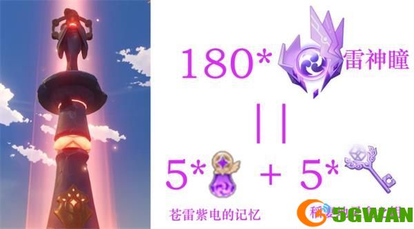 原神180个雷神瞳位置大全 稻妻180个雷神瞳分布位置图文一览图片2