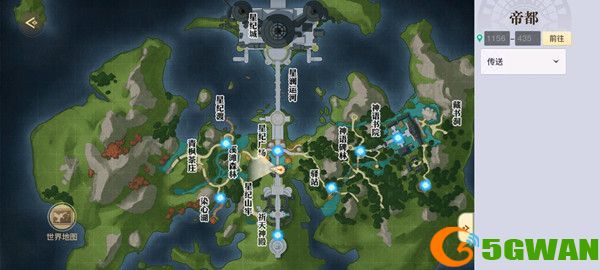 天谕手游帝都宝箱位置大全 帝都地图景点坐标拍照位置一览图片2