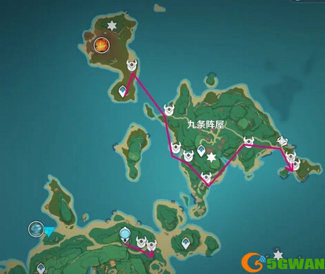 原神名刀镡怎么得？2.0稻妻名刀镡刷新位置一览图片3