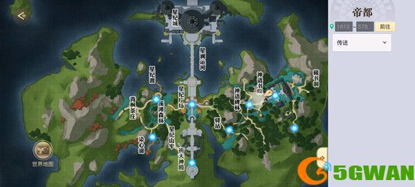 天谕手游帝都宝箱位置大全 帝都地图景点坐标拍照位置一览图片4