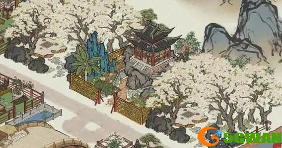 江南百景图春花店铺在哪？春花店铺位置一览图片1