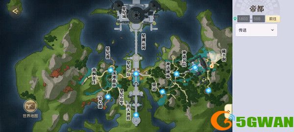 天谕手游帝都宝箱位置大全 帝都地图景点坐标拍照位置一览图片5