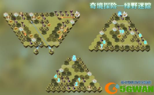 剑与远征绿野迷踪攻略大全 绿野迷踪通关路线图一览图片2