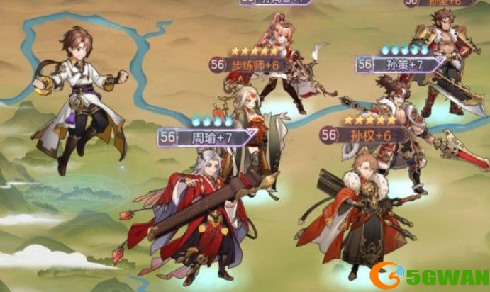 三国志幻想大陆山河遗迹4-222通关攻略