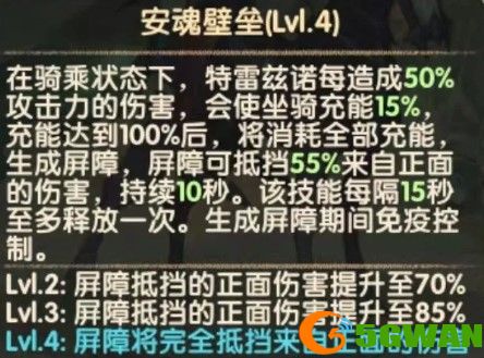 剑与远征特雷兹诺技能强度分析