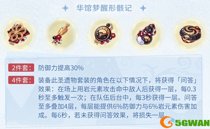 原神华馆梦醒形骸记适合哪些角色