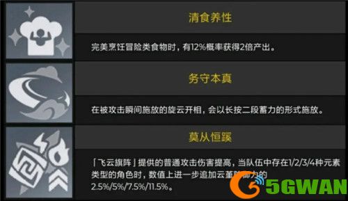 原神云堇培养突破材料汇总