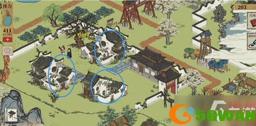 《江南百景图》大枯树所在位置介绍
