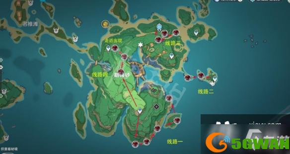 《原神》野伏众位置在哪里？野伏众分布地图路线分享