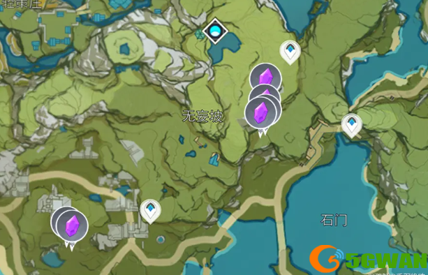 原神电气水晶分布图 电气水晶采集点一览