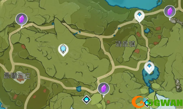原神电气水晶分布图 电气水晶采集点一览