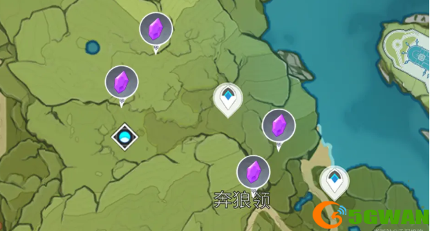 原神电气水晶分布图 电气水晶采集点一览