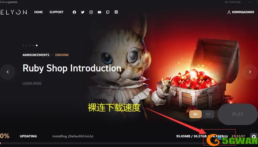 elyon国际服汉化教程/elyon欧美服steam下载教程
