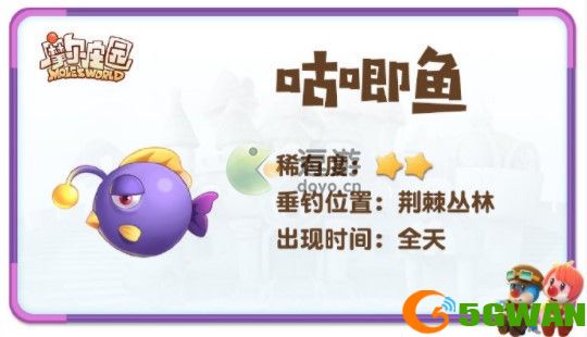 摩尔庄园咕唧鱼在哪钓