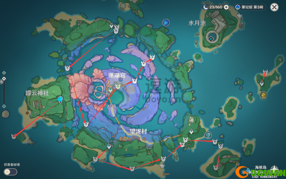 原神漂浮灵位置分布图分享