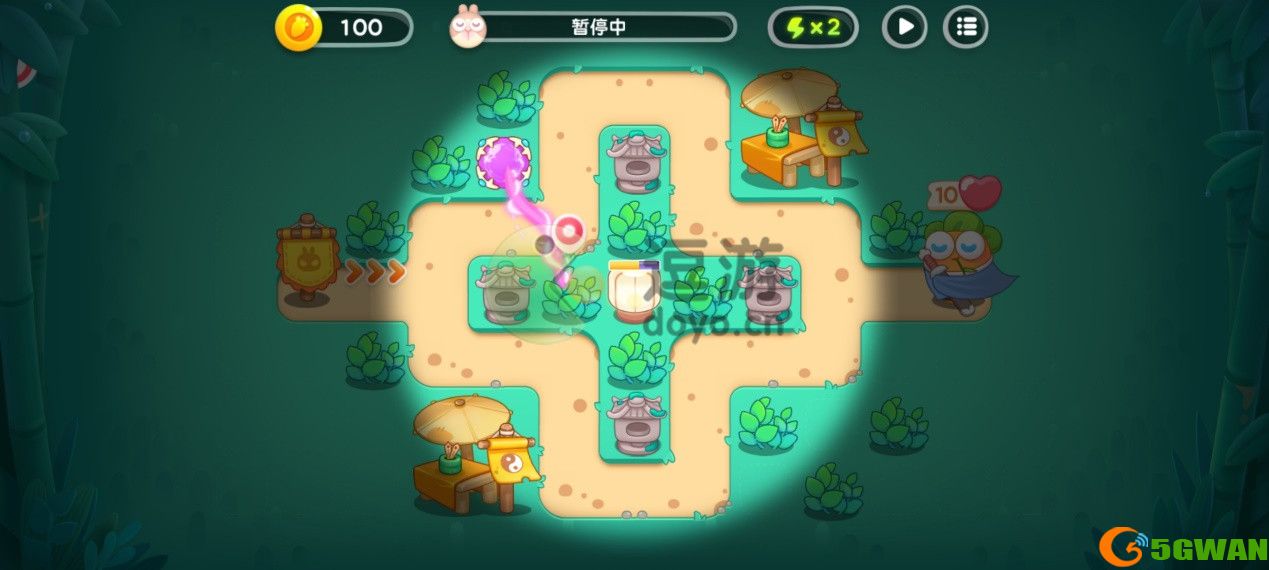 保卫萝卜4卧兔藏龙第38关通关攻略