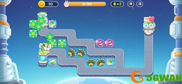 保卫萝卜4太空穿越第3关怎么过？太空穿越全关卡攻略大全[多图]图片2
