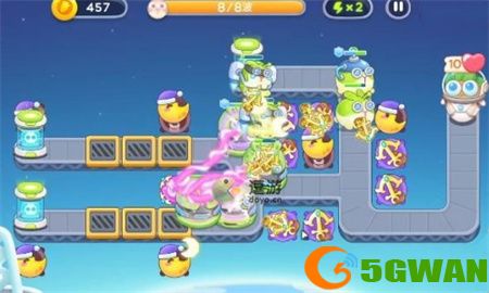 保卫萝卜4太空穿越第17集过关流程