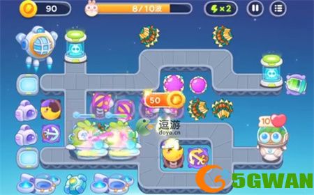 保卫萝卜4太空穿越第16集过关攻略