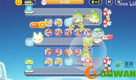 保卫萝卜4太空穿越第29集通关攻略