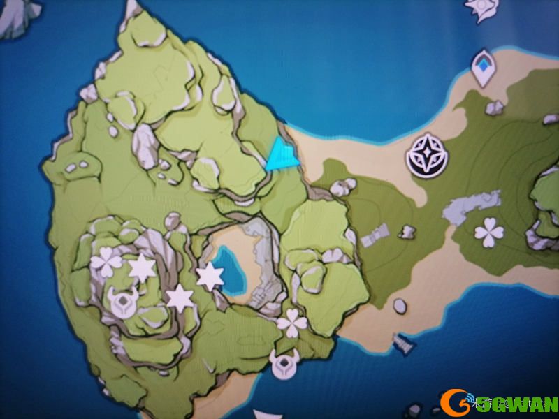 原神前往海面遗迹寻找沃尔夫冈的踪迹攻略 沃尔夫冈的踪迹位置一览[多图]图片2