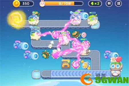 保卫萝卜4太空穿越第44关通关攻略