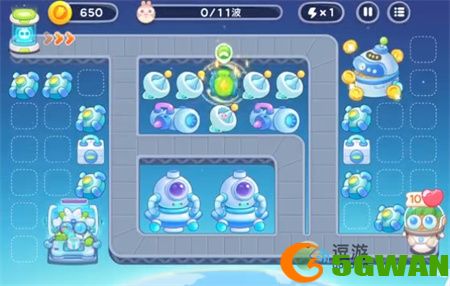 保卫萝卜4太空穿越第45集通关流程