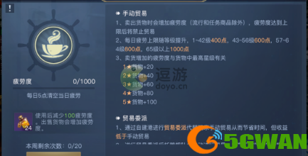 黎明之海疲劳度怎么减少