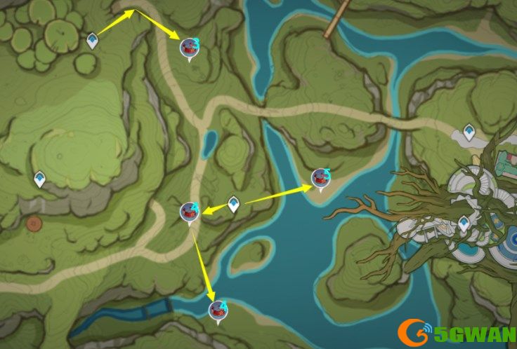 原神镀金旅团材料讨伐路线分享 镀金旅团材料怎么刷[多图]图片5