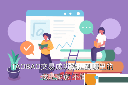 TAOBAO交易成功钱是到哪里的 我是卖家 不懂