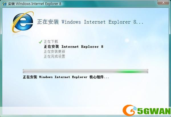 如何安装 Internet Explorer 8（IE8）