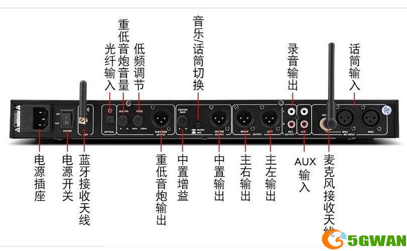 详解麦克风混响效果器的安装步骤