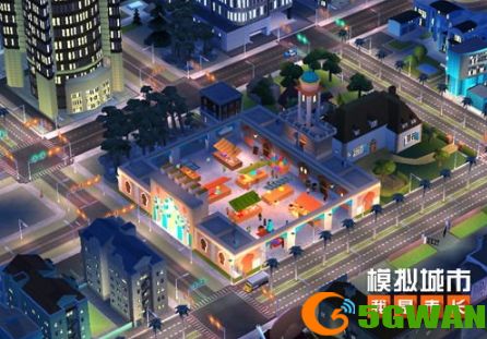 《模拟城市：我是市长》新月集市主题建筑演绎市集幻想