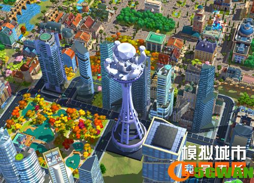 《模拟城市：我是市长》建造摩天楼勾勒城市繁华盛景